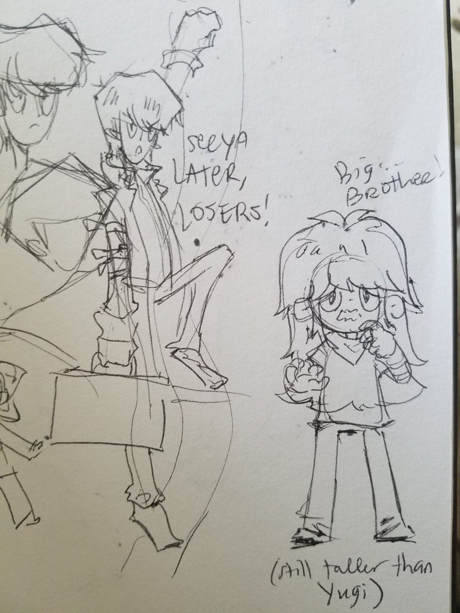I wanna watch a cartoony yugioh...! #doodles 