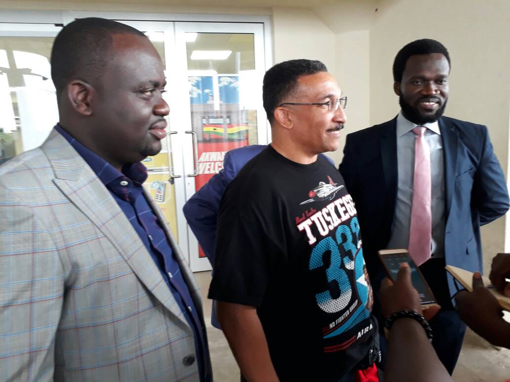 IsaacDogboe's tweet photo. #TonyWeeks Hall of Fame Referee is in the motherland to officiate my fight #JULY22ND @KuganCassius #boxingheads #boxingworld #boxingpundits https://t.co/7Qzj66Hxlp