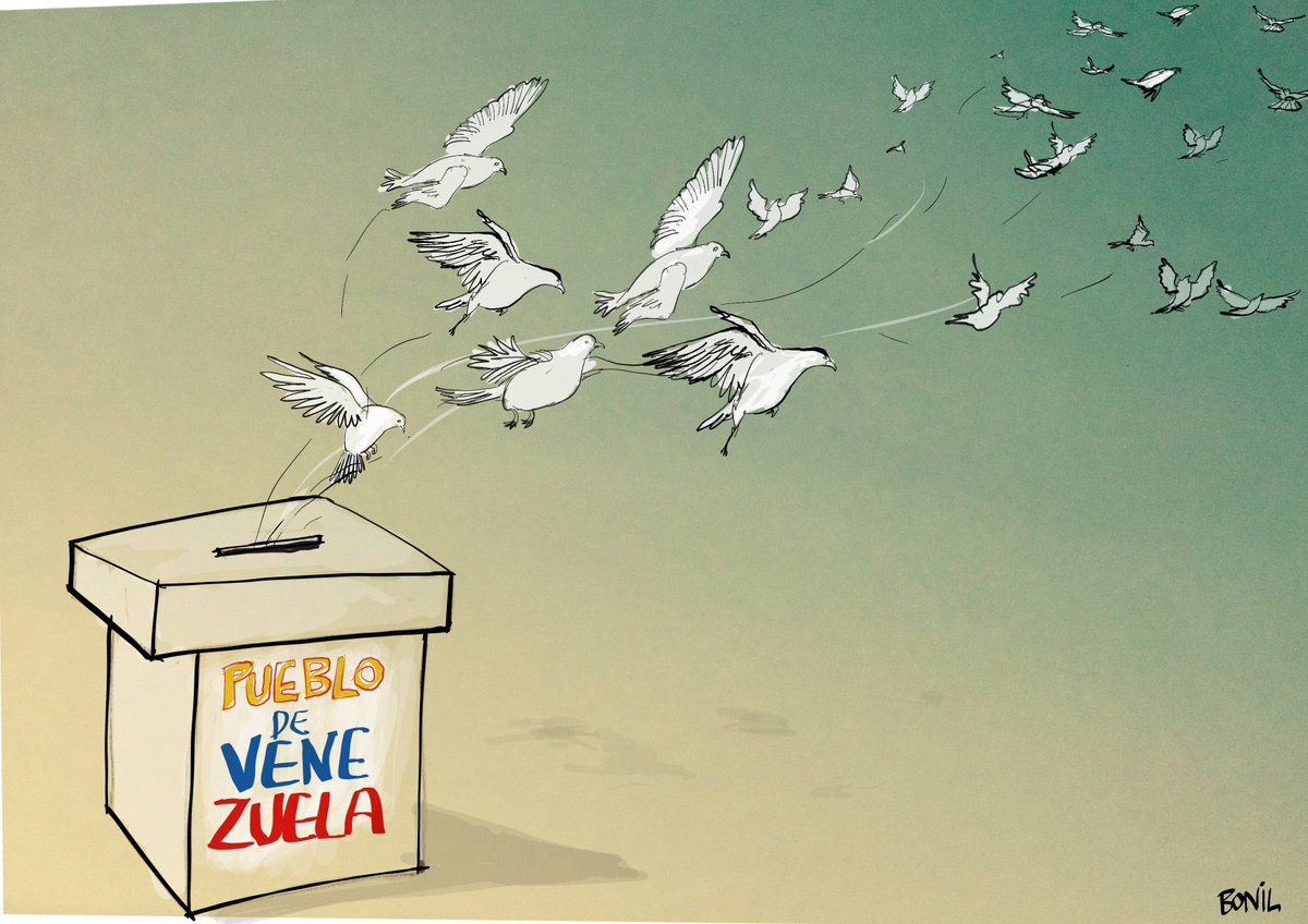 bonilcaricatura's tweet photo. Venezuela se pronuncia https://t.co/0IBoYwFwyn