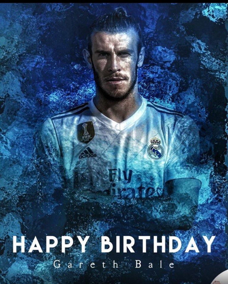 Happy birthday to Gareth Bale 