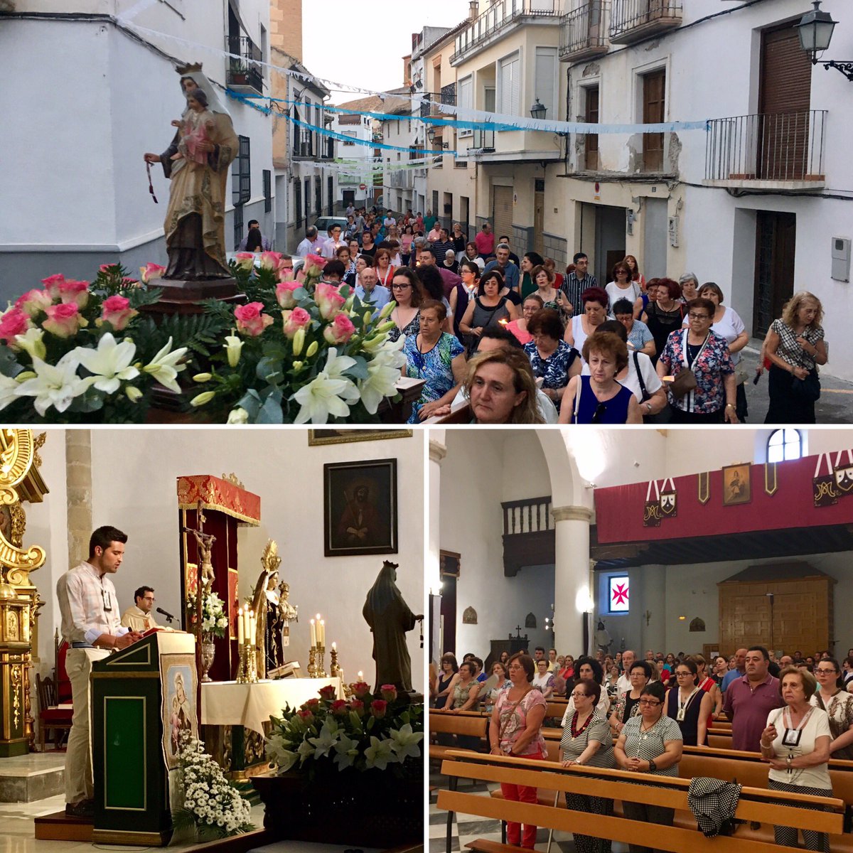 Virgen del Carmen en El Barrio de San Juan de Baza 2017. semanasantadebaza.com/2017/07/la-par…