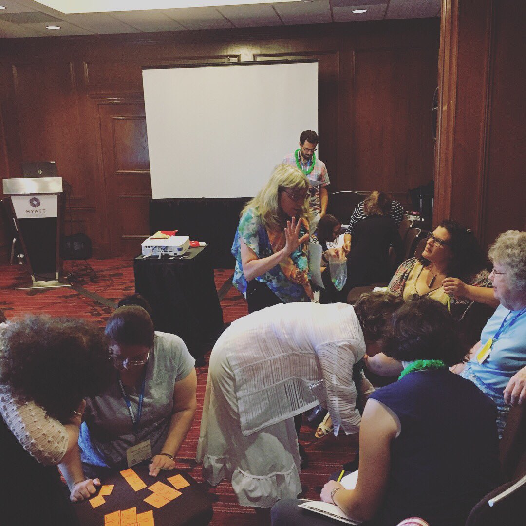 Workshop on Guadeloupe and Martinique. Lots of hands-on <a href="/AATFrench/">AATF</a> #aatf17
