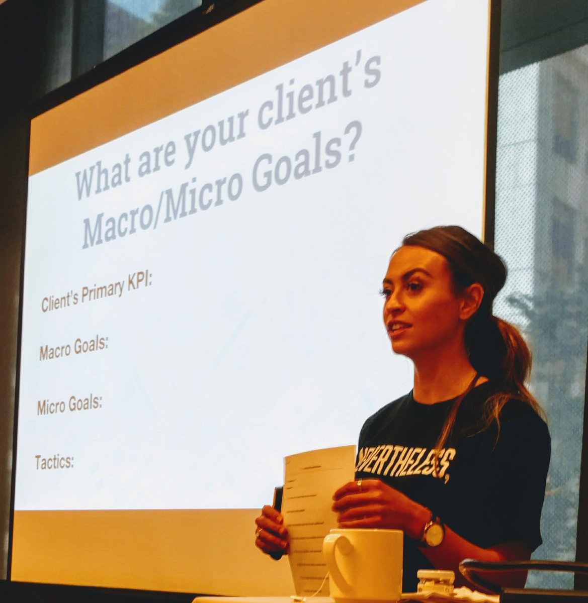 Simplifying the complex for #mozcon workshop attendees: Technical KPI-Driven SEO Audits with <a href="/BritneyMuller/">Britney Muller</a>