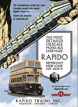 Modelbuszone's tweet image. Great day for Birmingham Model Bus Fans
Rapido announce New Look Guy Arab IV and Forward are having a flash sale.
modelbuszone.co.uk
