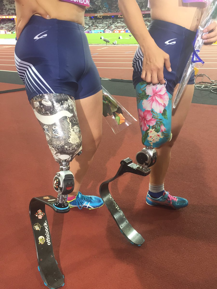 Sonjamclaughlan's tweet photo. The technology is amazing &amp; sometimes a work of art too @C4Paralympics #london2017 https://t.co/eSdqKiTuKP