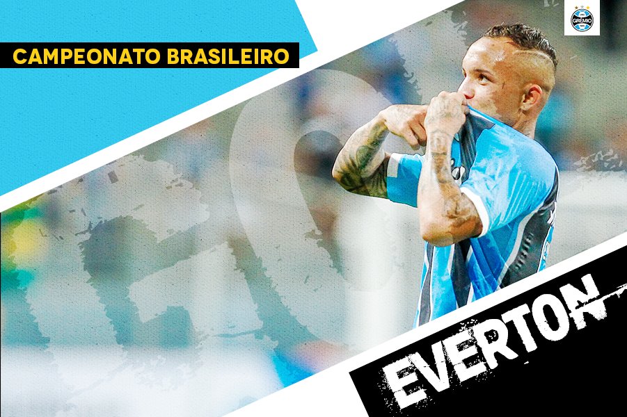 Gremio's tweet image. Everton marca de cabeça e aumenta! Grêmio 3x1 Ponte Preta
#GRExPON #Brasileirão2017 #DiaDeGrêmio #VamosTricolor