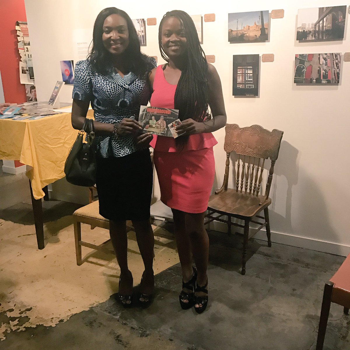 DiversitySTEM's tweet photo. @planetafrica77 so excited to have met the amazing Patricia Bebia-Mawa! We loved your talk! @DiversitySTEM @TheresaSTEM #shehivetoronto https://t.co/hWhLeRTwnO