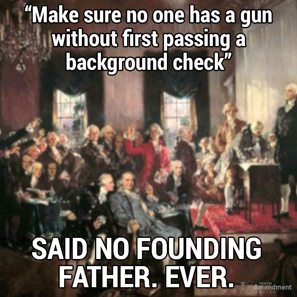 TenthAmendment's tweet image. The right to keep and bear arms is a "natural right.”

#2a #gunrights #gunowners #liberty #founders