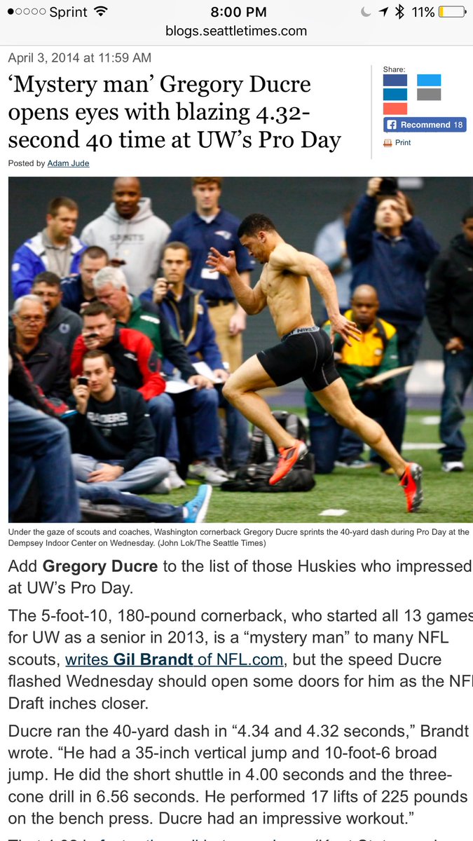 TFordFSP's tweet photo. #FlashBackFact @GDucre18 grinded @ FSP in 2014, got RESULTS, jumped up on NFL Draft Boards, now going on his 4th year in the NFL #TheProgram https://t.co/lVVBGYyGop