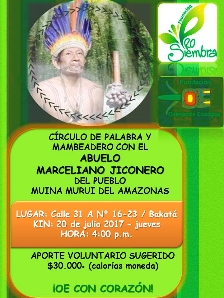 #20DeJulio #CírculoDePalabra con el #AncianoMayor Marceliano Jiconero!!