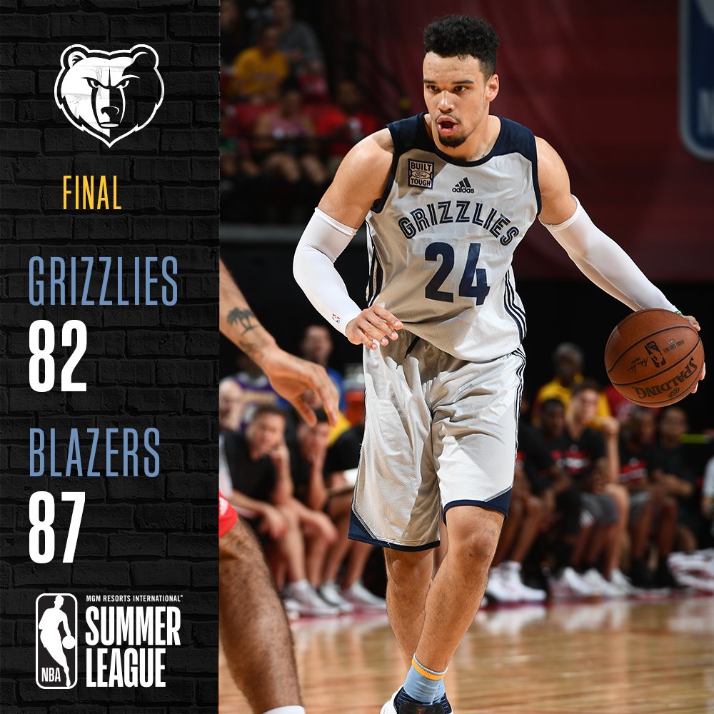 memgrizz's tweet photo. Final from Vegas.

#MEMSL squad finishes with a 5-1 @NBASummerLeague record.

#MEMSL https://t.co/hqfPgJ82rB