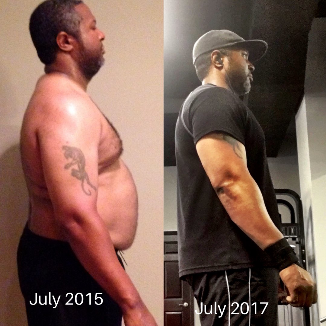 clyde_lain's tweet photo. The process is far from over‼️ 💪🏾💪🏾 #breakingback #beforeandafter #losingweight #NeverGiveUp #HealthyLiving https://t.co/EyXFo7LJMj