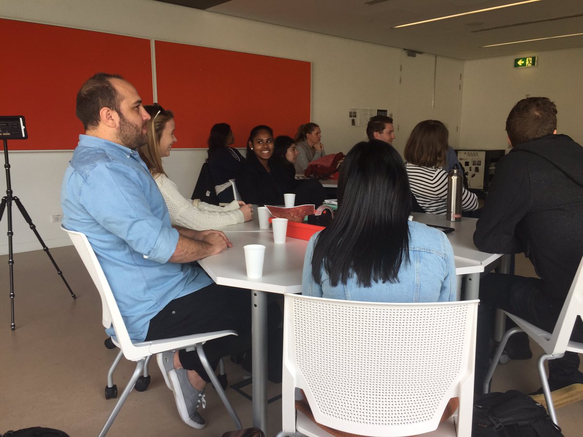 Widemere Staff participating in professional learning at the Museum Of Contemporary Art.