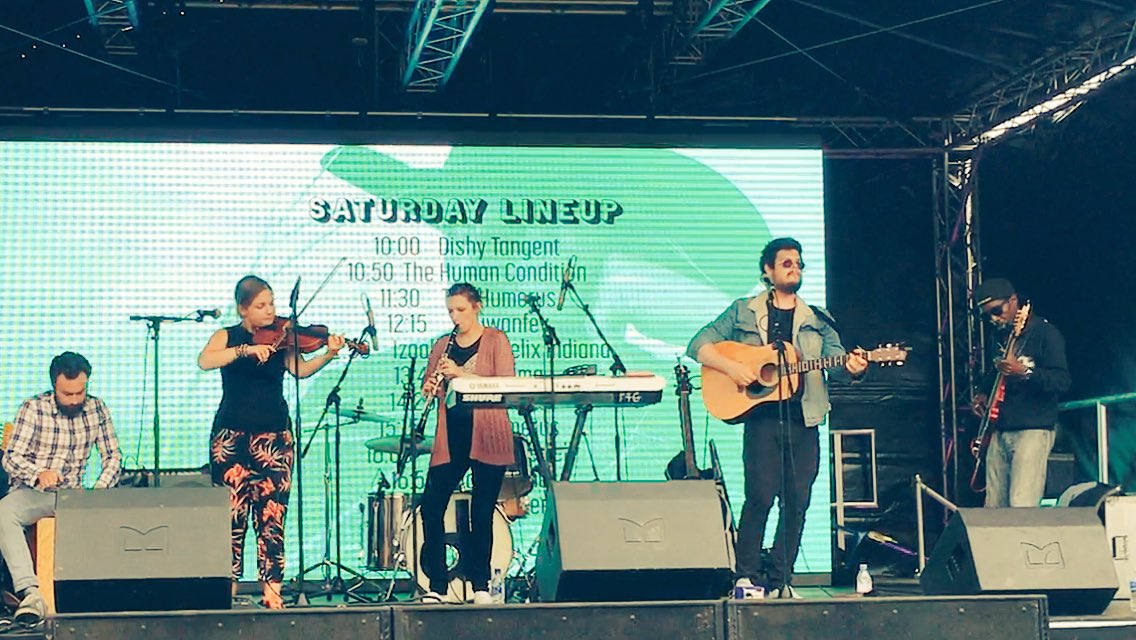 TheHumerusBand's tweet photo. We had a great time @BrisIndiesFest thanks to everyone who made it happen!  @DinemaBristol @drinksgeek #food #livemusic #festival #bristol https://t.co/IMGSJocDuX
