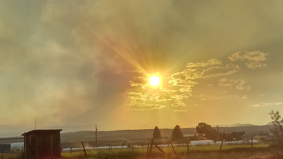 JessDownSouth's tweet photo. Was catering to #firefighters on the Brian Head fire in Utah for the past 3 weeks. Just dispatched to Montana for the next one. #wildfires https://t.co/1Qun6UswOg