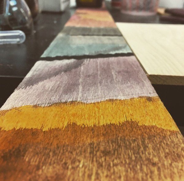 PureColorInc's tweet image. There's something so calming about applying stain &amp;amp; transforming something so completely &amp;amp; yet so simply... #woodstain #purecolorinc #diy