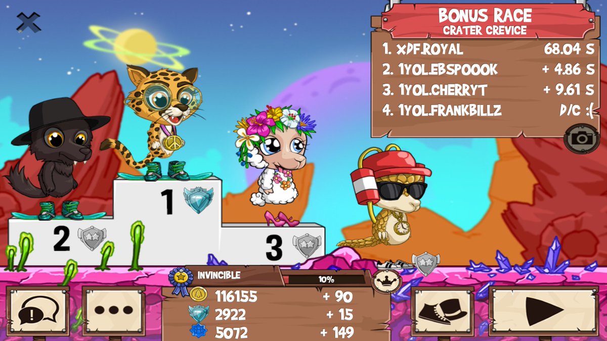Royal927's tweet photo. Having a blast @ #funrun2 #Ebspoook #CherryT #Frankbillz 

1 vs 3  lol 😅😅😅 https://t.co/FzMVoalqpn