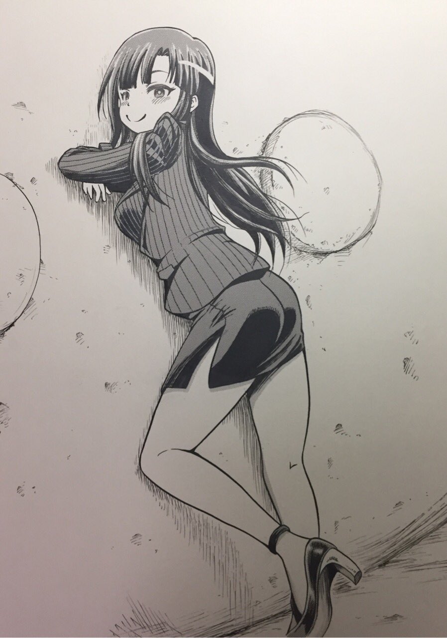 東 志賀伯先生の最新作この指とまれ のヒロインの本条エリカさんを描いてみた 今月のヤンマガサード 東 志賀伯先生の最新作この指とまれ のヒロインの本条エリカさんを描いてみた 今月のヤンマガサード