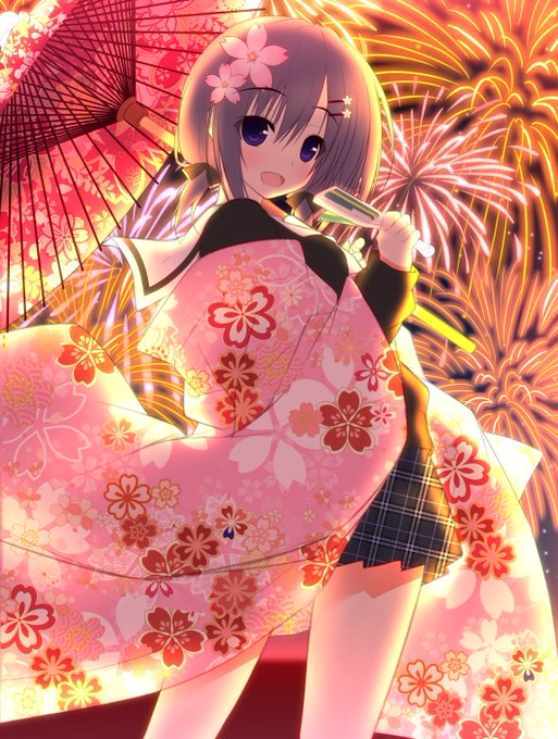 なるちゃんのイメージボードできた～_(:3 」∠)_夏っぽい感じで。 