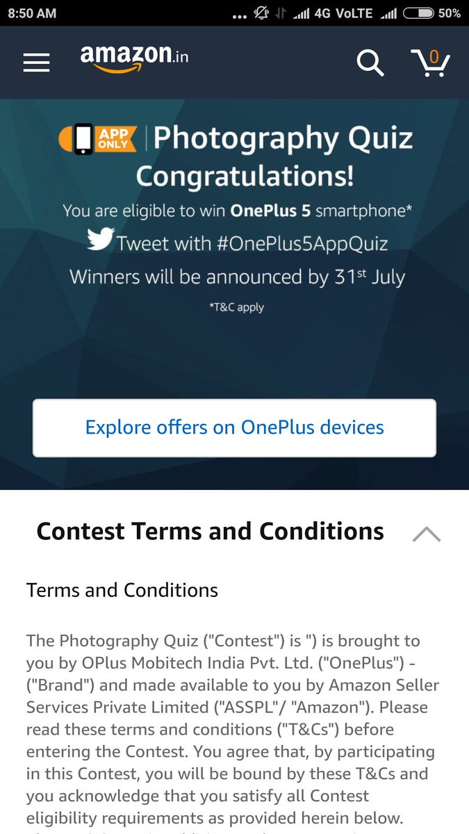 punitsp's tweet image. #OnePlus5AppQuiz Oll Korrect