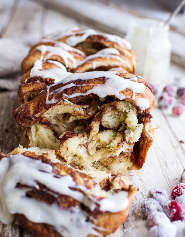 CuIinaryAddict's tweet image. Cinnamon Roll Bread