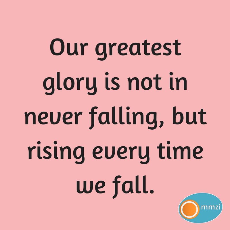 OmmziSolutions's tweet image. Our grestest glory is not in never falling, but rising every time we fall.#StartaDayonpositiveThought #Monday #Ommzisolutions