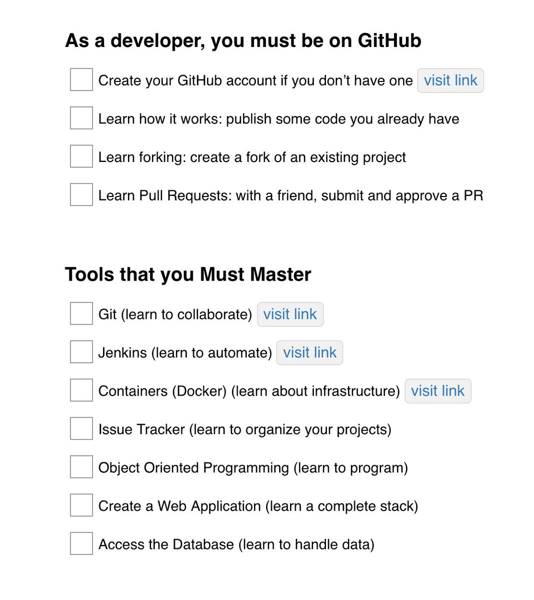 java's tweet image. #Java Developer Career Secrets Checklist - How to improve your career one item at a time!

code4.life/careersecrets-…