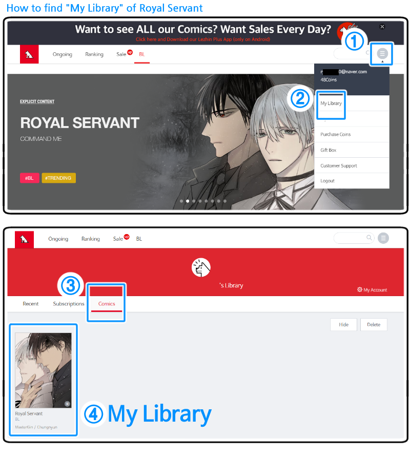 #RoyalServantEvent
Thanks for all your support. We reached 10k followers!
We prepared an event to give you some Lezhin coins.