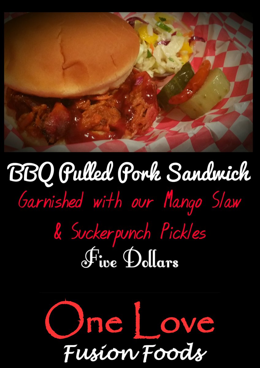 OneLoveFusion's tweet image. New Menu for Gray Court.  Come by and check us out for lunch, 11-2. #OneLoveFF #ShareTheLove #BBQ #GrayCourt #Lunchtime #Tropical