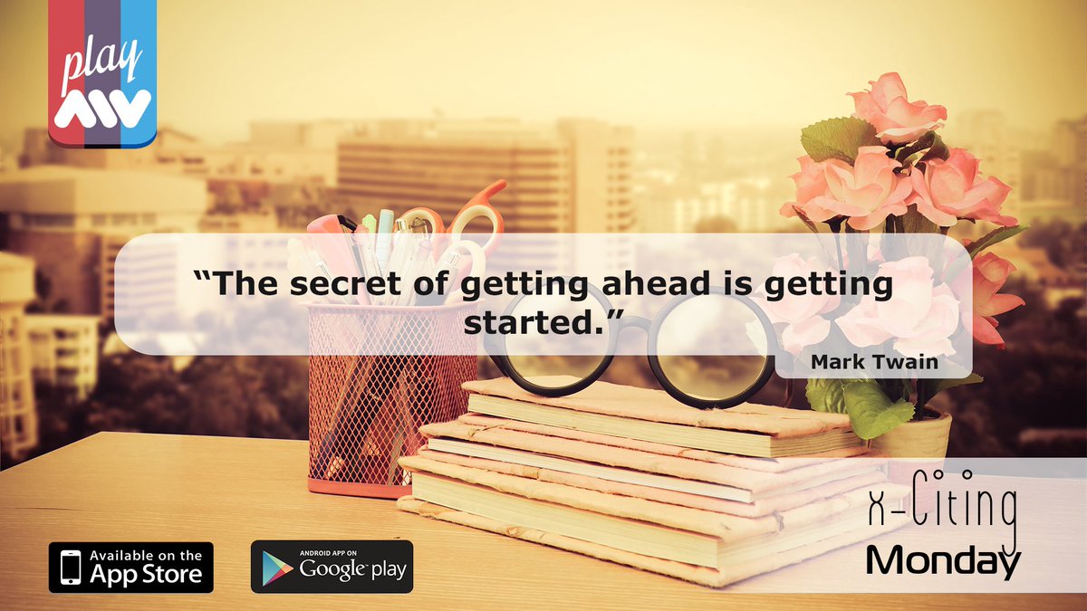 PlayMyWay_app's tweet photo. All you have to do is begin, the rest will eventually fall into place! #XcitingMonday #PlayMyWay #Quote #MondayMotivation https://t.co/5rZhsxNOsi