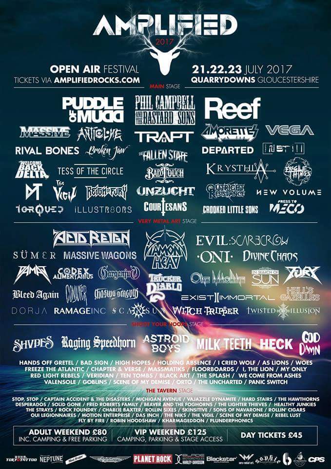 FOUR SLEEPS TIL @amplified2017