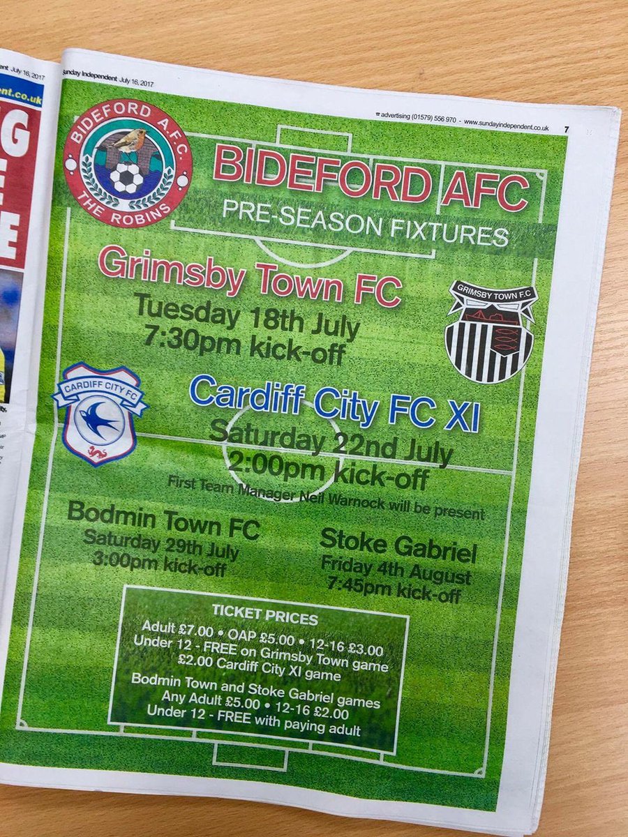 Bideford AFC tweet media