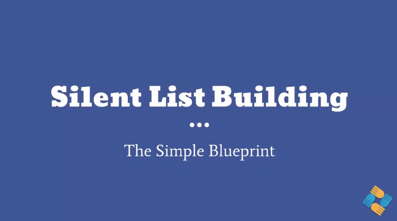 Simple SILENT LIST Building BLUEPRINT. #Silent_freedom #slb_drew bit.ly/2qtVT4R