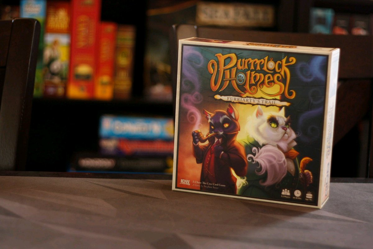 We've released our review of Purrrlock Holmes from <a href="/IDWGames/">IDW Games</a> ! Find it here: boardgameswithpanda.libsyn.com/bgp-r002-purrr… #boardgames
