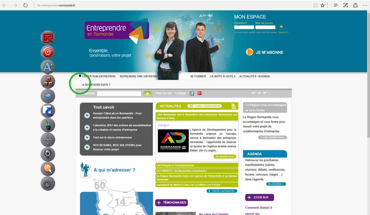 _ACCESSMAN_'s tweet photo. Le site internet d'entreprendre en Normandie est maintenant accessible via la technologie #HeadPilotOnline.

https://t.co/N81tjbstxC https://t.co/22LqGHmwAz
