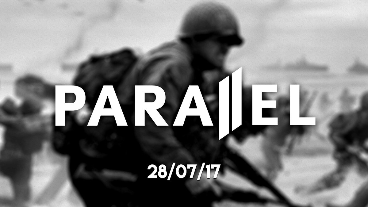 vLionMan's tweet photo. Where will you be 28/07/17?

@PlayParallel. 

Get around it lads. https://t.co/VRSmzfC9VE