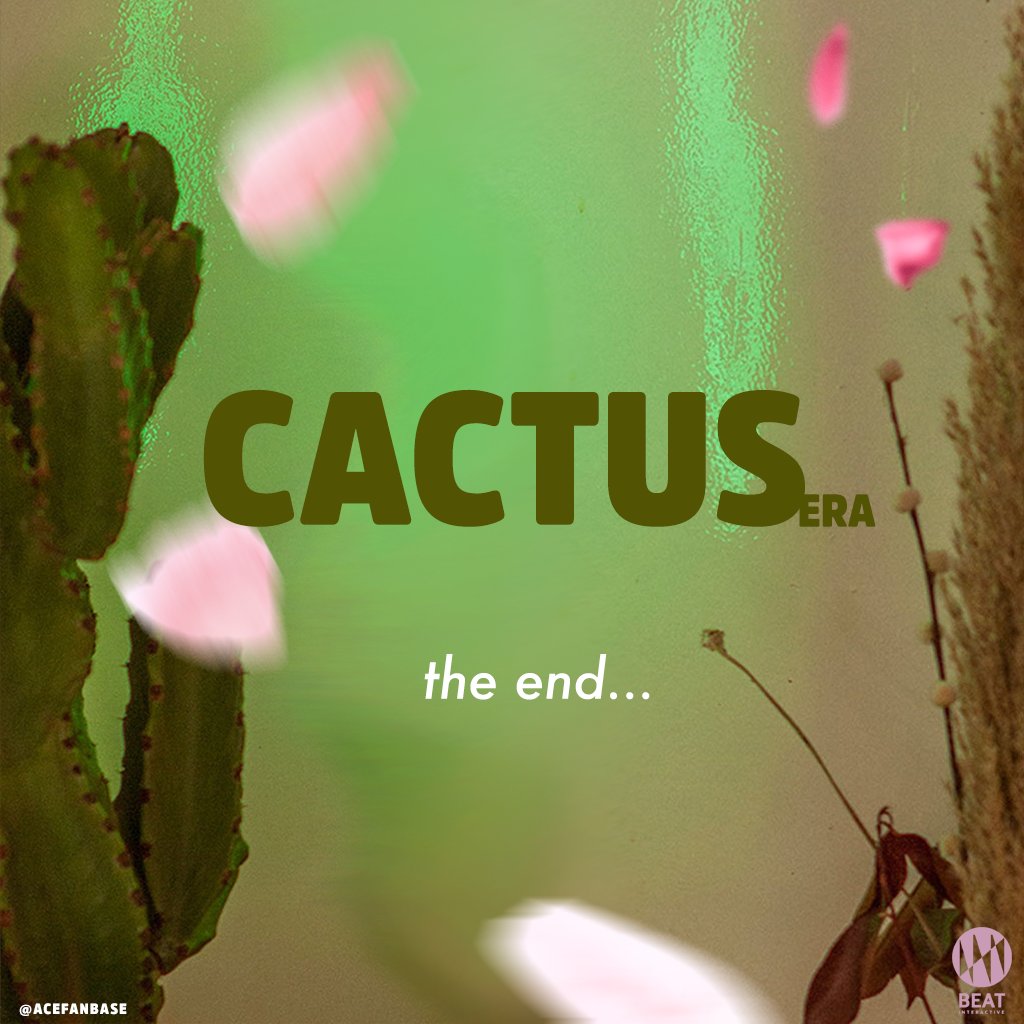 ACEFanBase's tweet image. CACTUS ERA &amp;lt;THE END&amp;gt;
🌵💚⭐️ Until next time...

#ACE #Cactus #Jun #Donghun #Wow #Jason #Chan