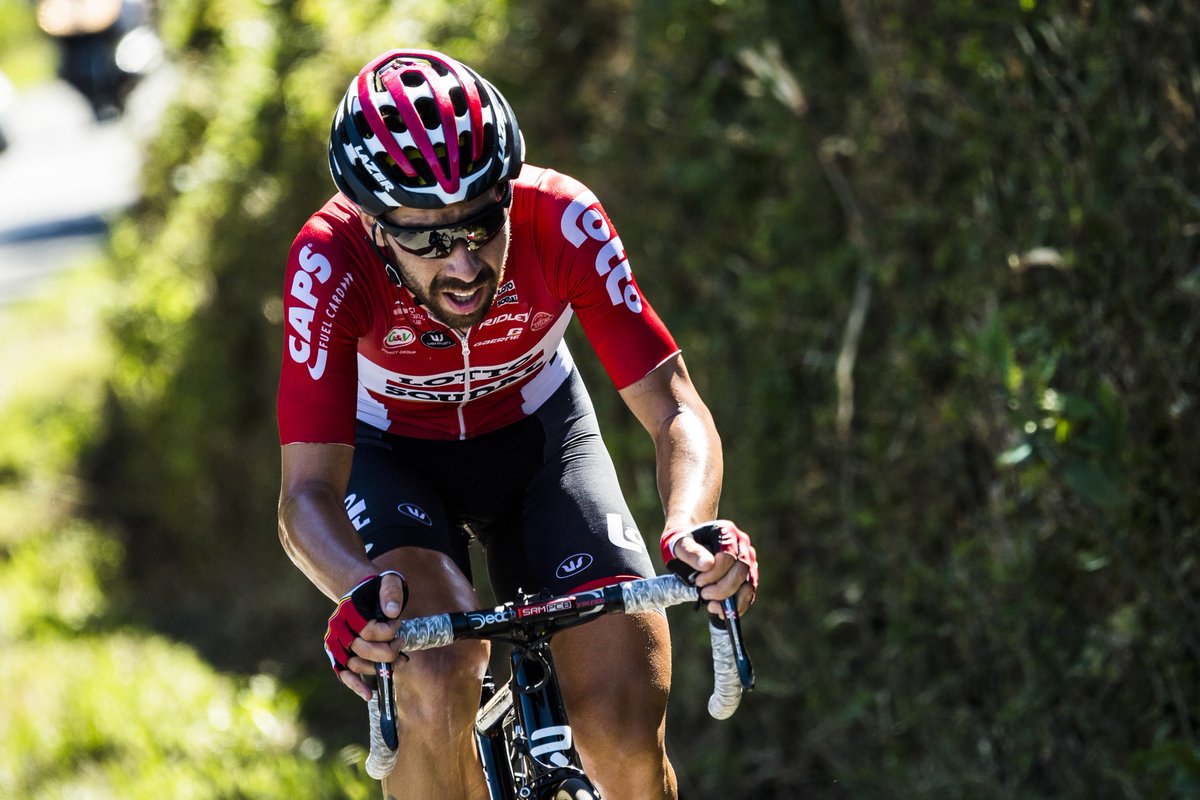 RT pour donner ton vote à <a href="/DeGendtThomas/">Thomas De Gendt</a> pour le titre de Meilleur Combatif de la 2e semaine ! 💪🏆 #PrixAntargaz