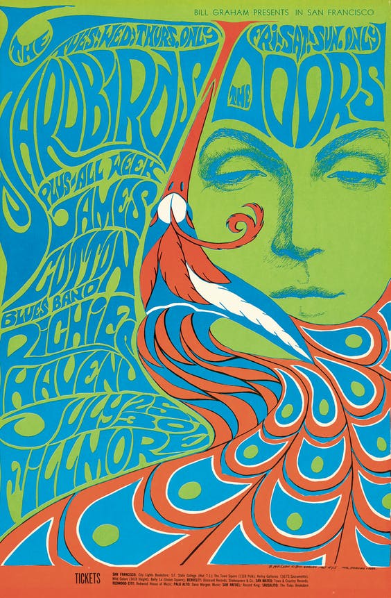 ThemaTijdschrif's tweet photo. exhibition San Francisco 1967. Posters from the summer of love in @MuseumFolkwang https://t.co/SLpFAd6vRQ