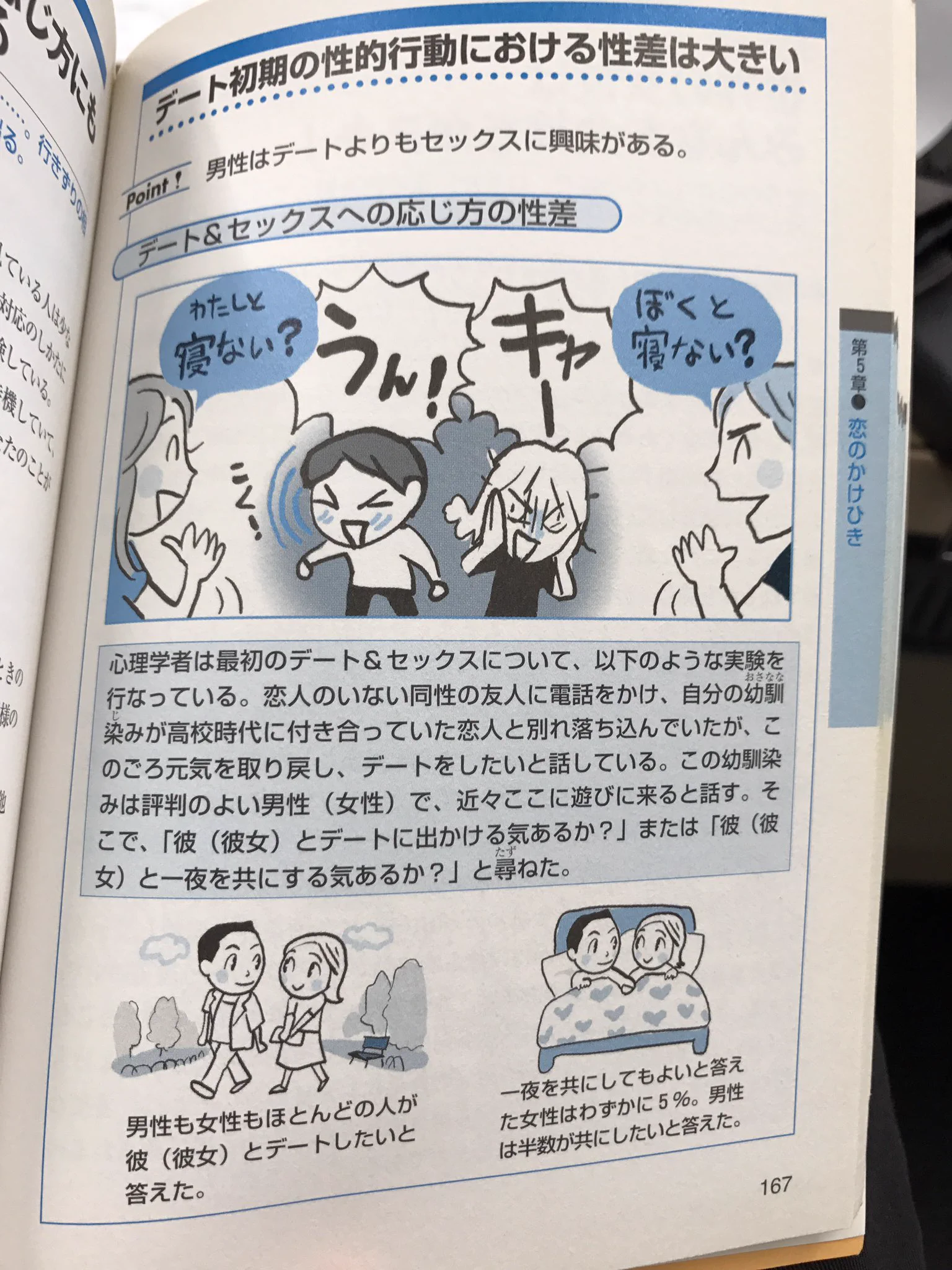 男子校出身者に必須の授業にしてほしい！物事に対する男女の観点の違いがわかりやすい！