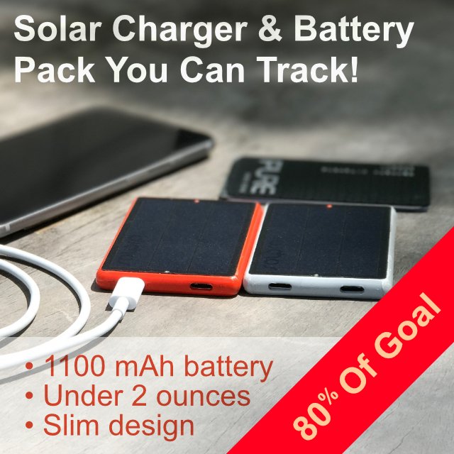 solpro_inc's tweet photo. Our @solpro_inc Tag just hit 80% of goal on @Indiegogo! Thanks to our awesome backers! Check out our campaign https://t.co/KtAOxadAJ6 https://t.co/o0WcktDxbC