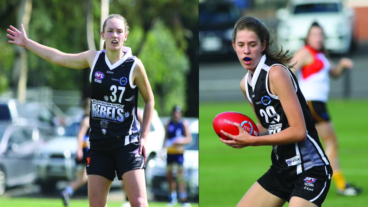 BREAKING | Two Rebels make <a href="/aflwomens/">AFL Women's</a> U18 All-Australian squad.  MORE...bit.ly/2vtmtcY