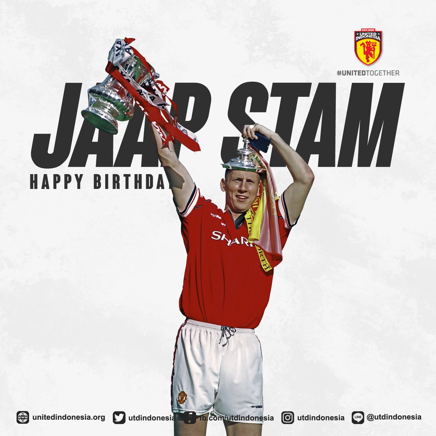 Happy birthday Jaap Stam. One of the best defender ever.  