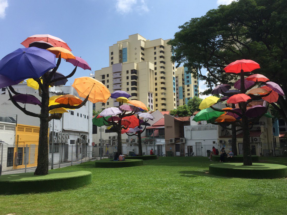 LasekJeremy's tweet image. Loved finding this shady park. Classic Singapore ingenuity.