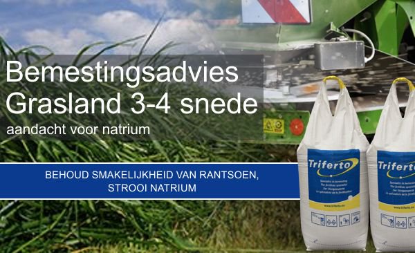 Verhoogde ruwvoeropname door Natrium. Lees alle positieve eigenschappen van natrium in gras hier: bit.ly/2twtmJf