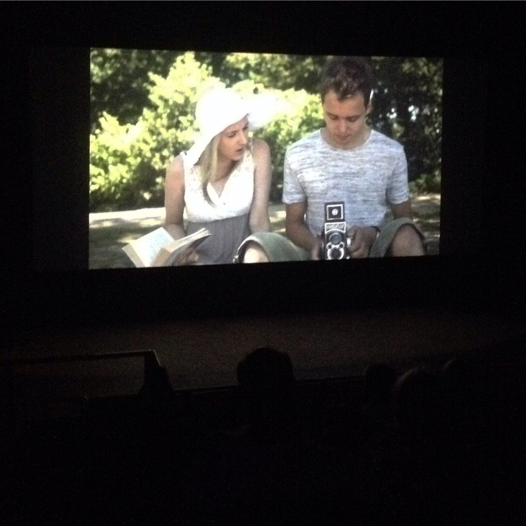 Great to see <a href="/TWellsMovie/">AllAboutTown TWMovie</a> on the big screen at yesterday's cast and crew preview. So many talented people :)