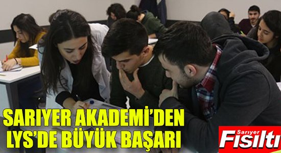 SARIYER AKADEMİ'DEN LYS'DE BÜYÜK BAŞARI
sariyerfisilti.com/manset/sariyer…