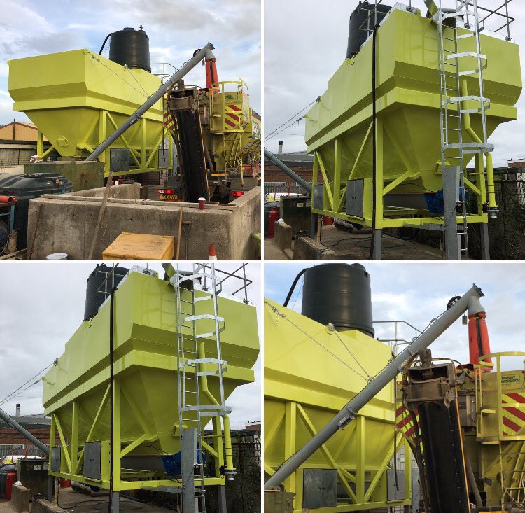KevinEuroblend's tweet photo. A great @euro_blend installation over the weekend #concrete #silo #bestmix @BestmixConcrete https://t.co/k193yODACI