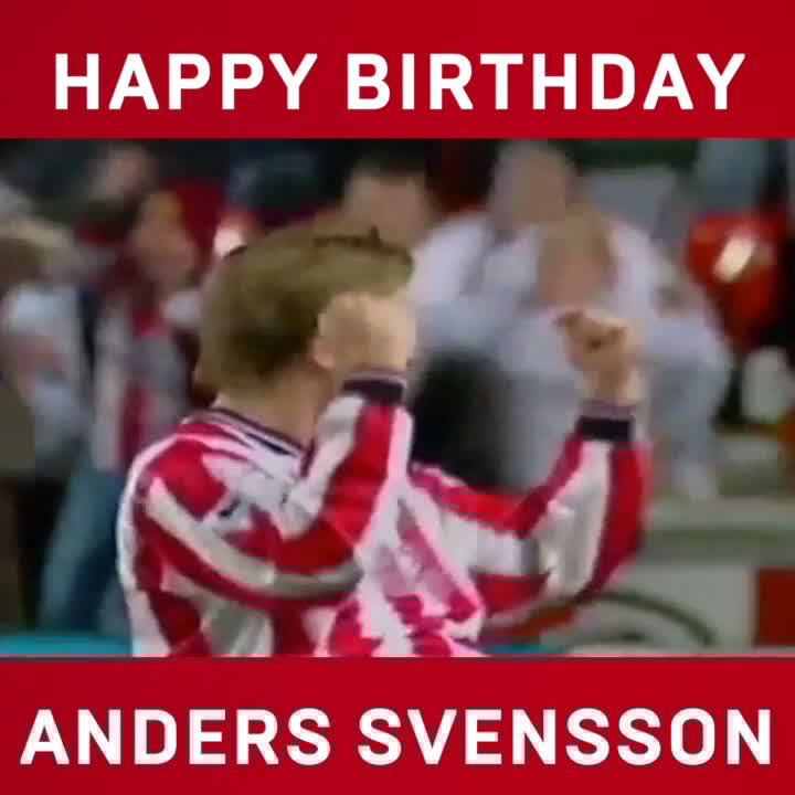 We\re wishing a happy 41st birthday to former midfielder Anders Svensson today! 