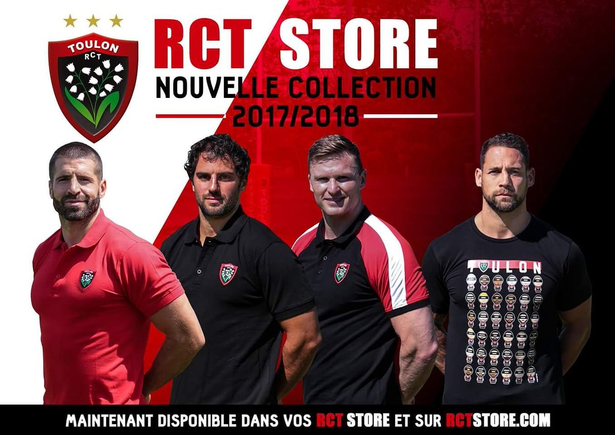 Très content de faire partie de la nouvelle collection du #RCT